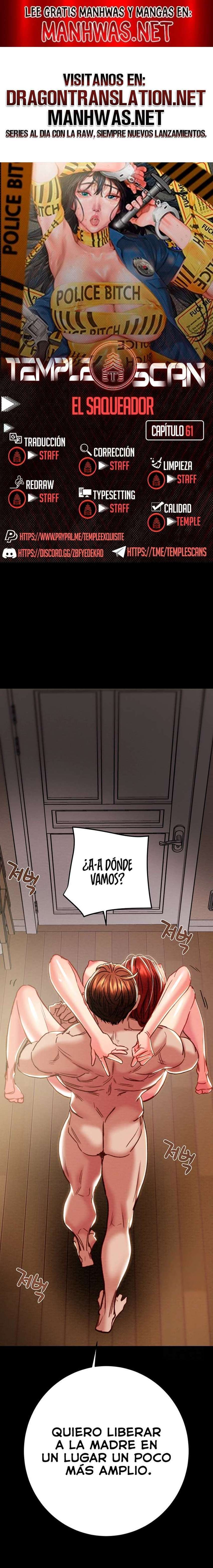 El Saqueador Capítulo 61 - Page 1