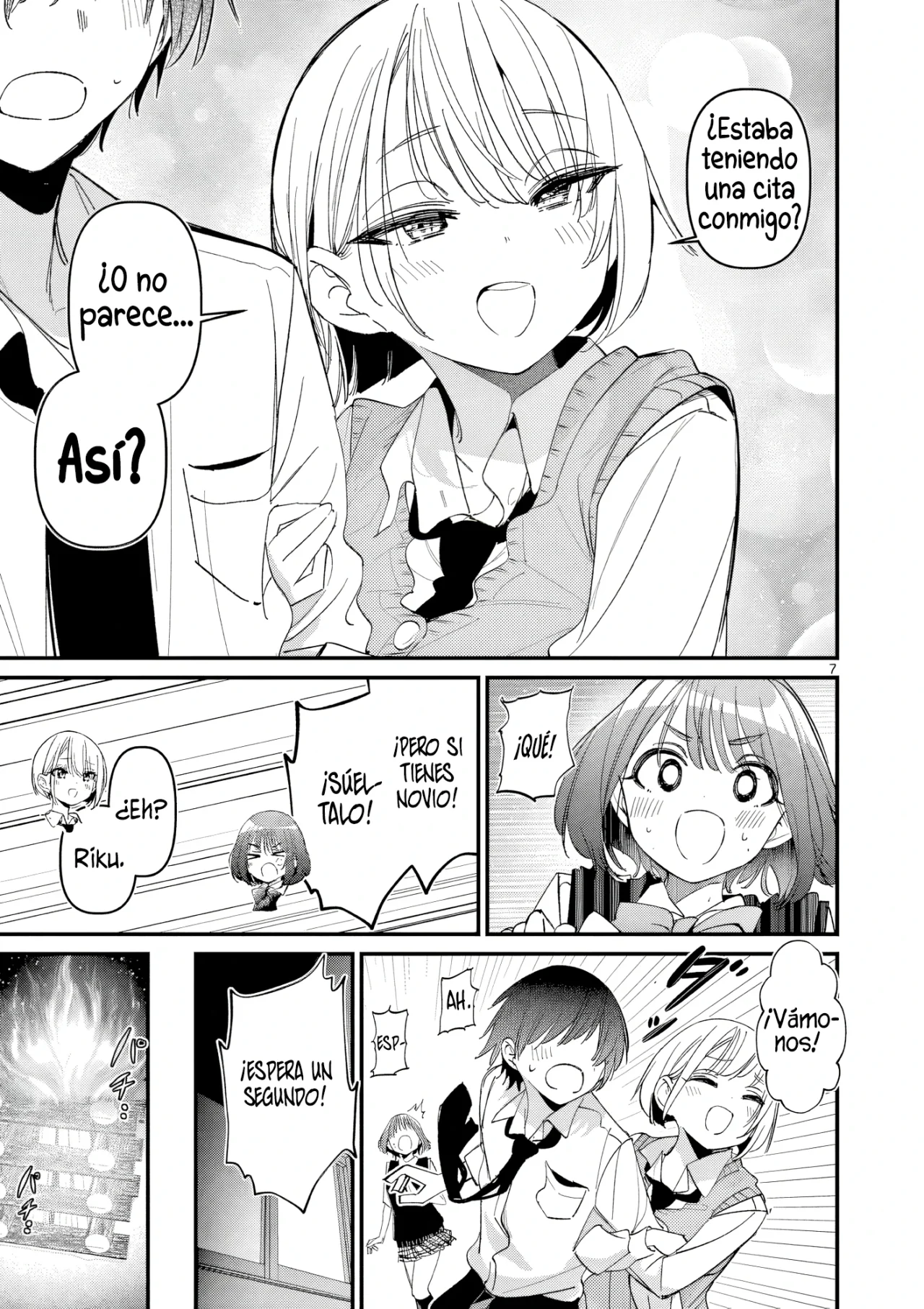Aitsu No Kanojo – español Capítulo 57 - Page 9