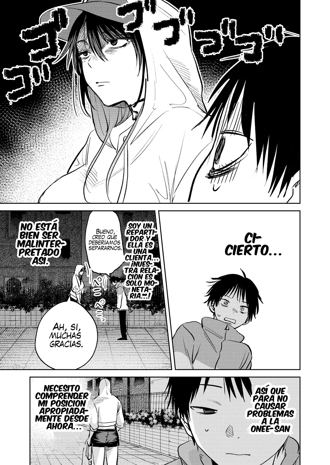 Haitatsu-saki no Onee-san ga Kowa Sugiru Hanashi Capítulo 7 - Page 18