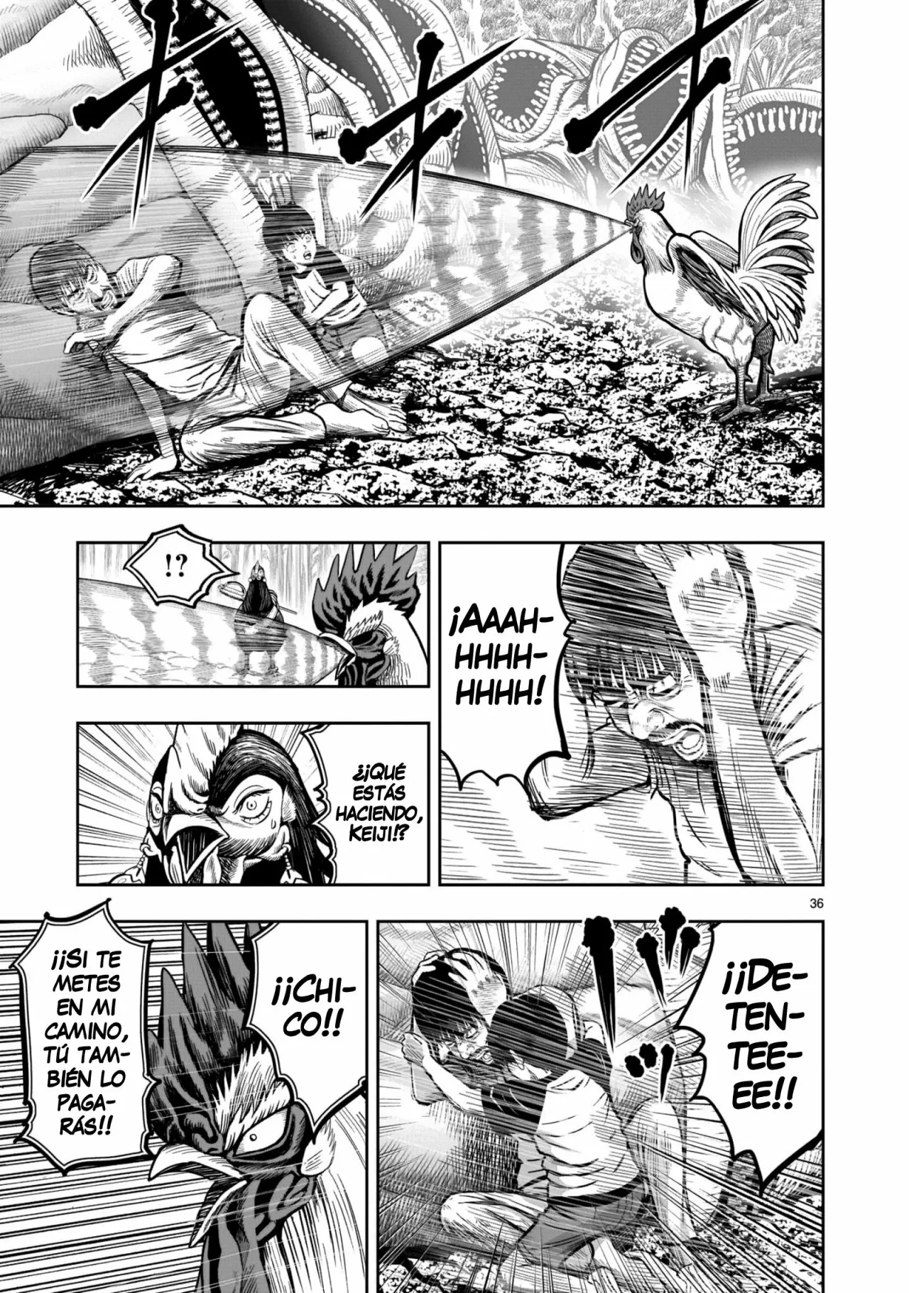 Niwatori Fighter Capítulo 10 - Page 36