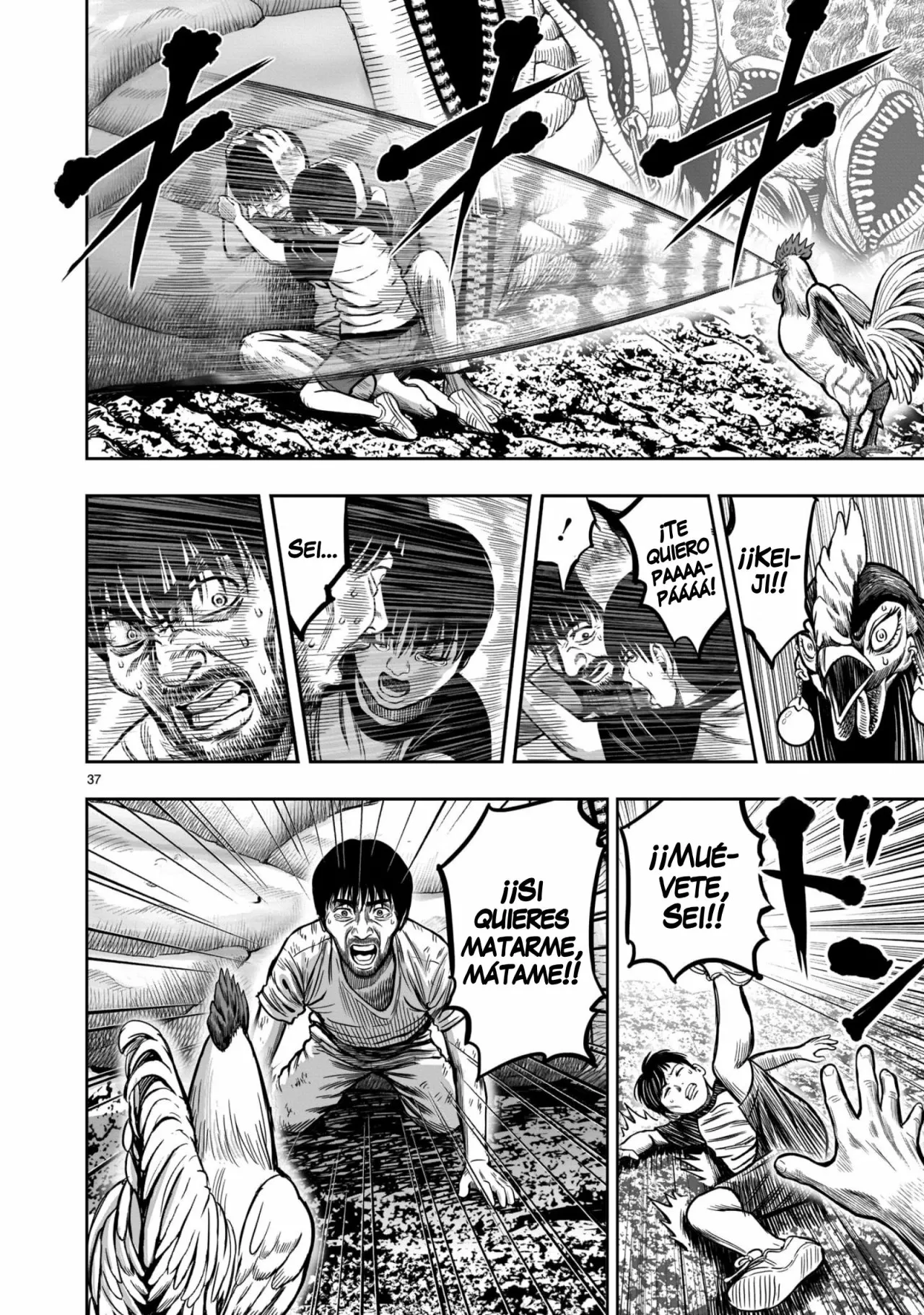 Niwatori Fighter Capítulo 10 - Page 37