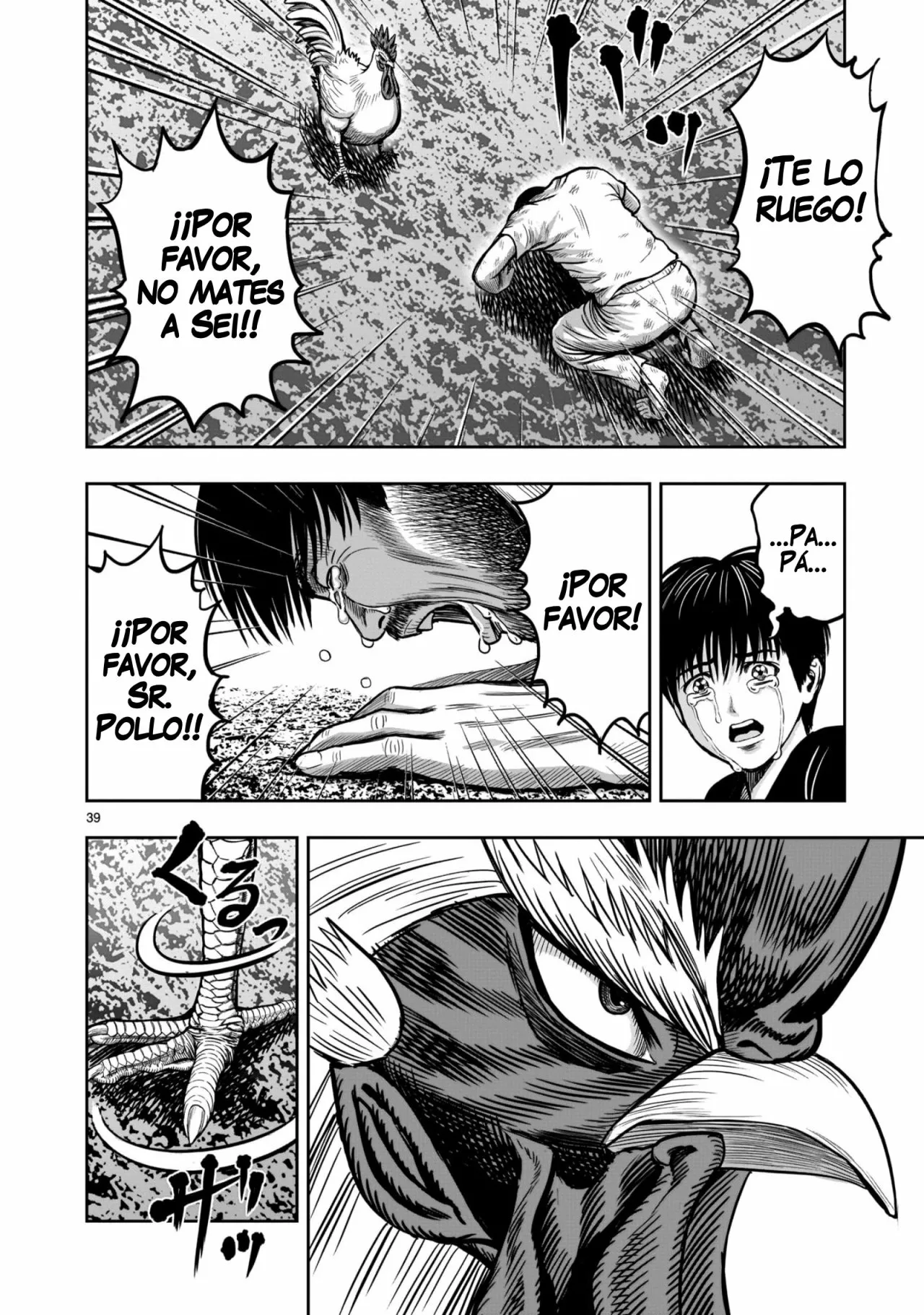 Niwatori Fighter Capítulo 10 - Page 39