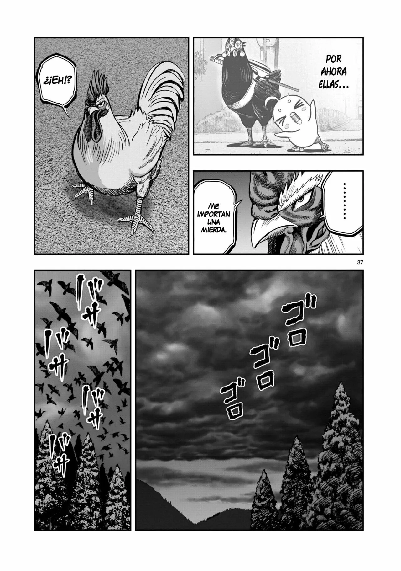 Niwatori Fighter Capítulo 12 - Page 38