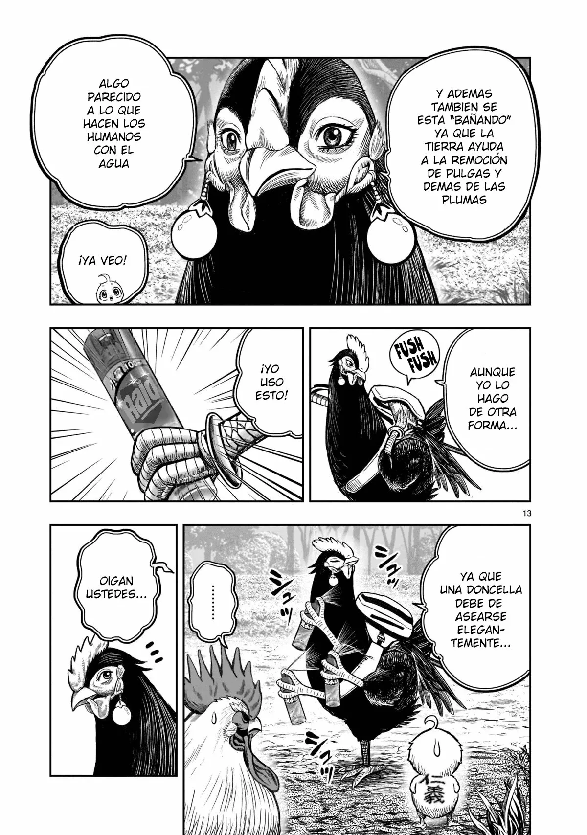 Niwatori Fighter Capítulo 17 - Page 15