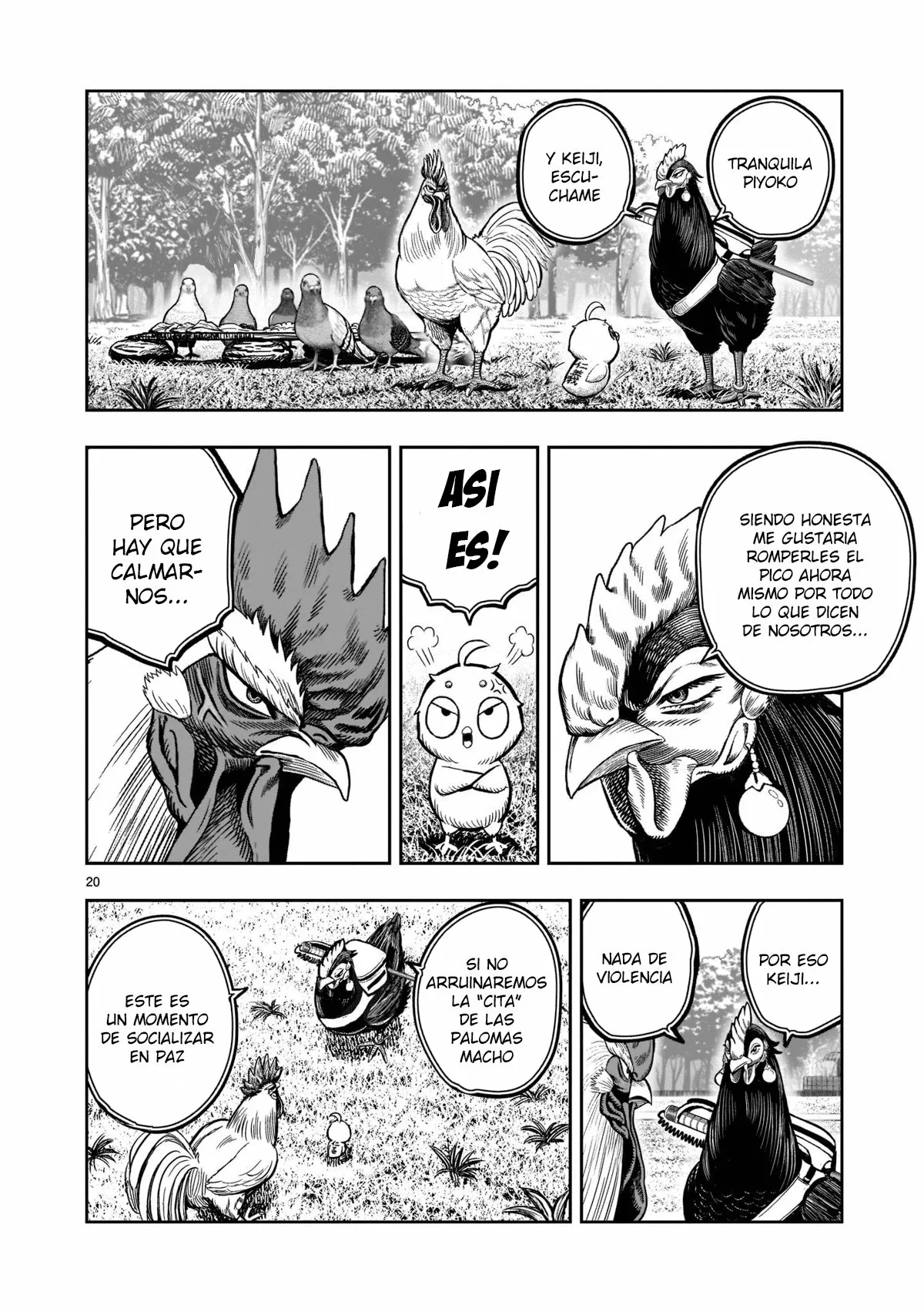 Niwatori Fighter Capítulo 17 - Page 22