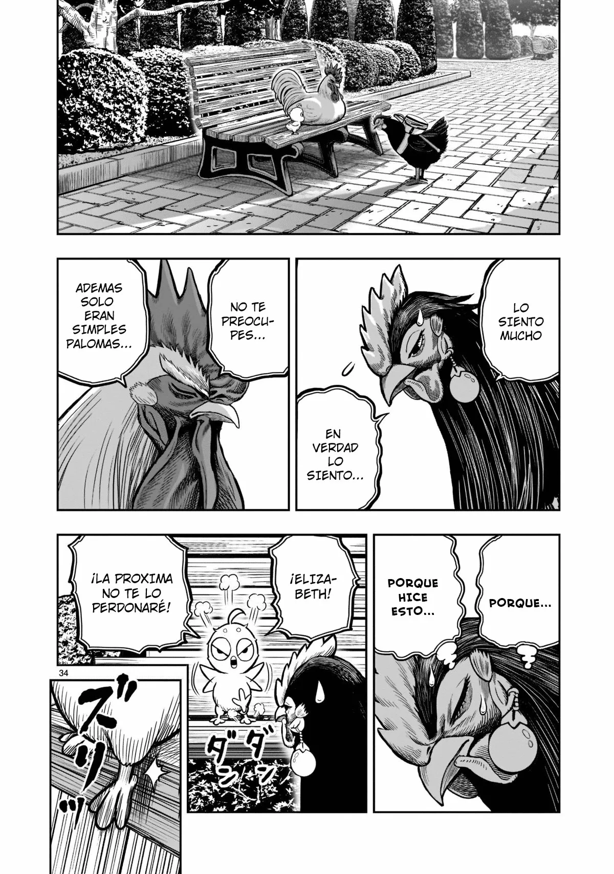 Niwatori Fighter Capítulo 17 - Page 36