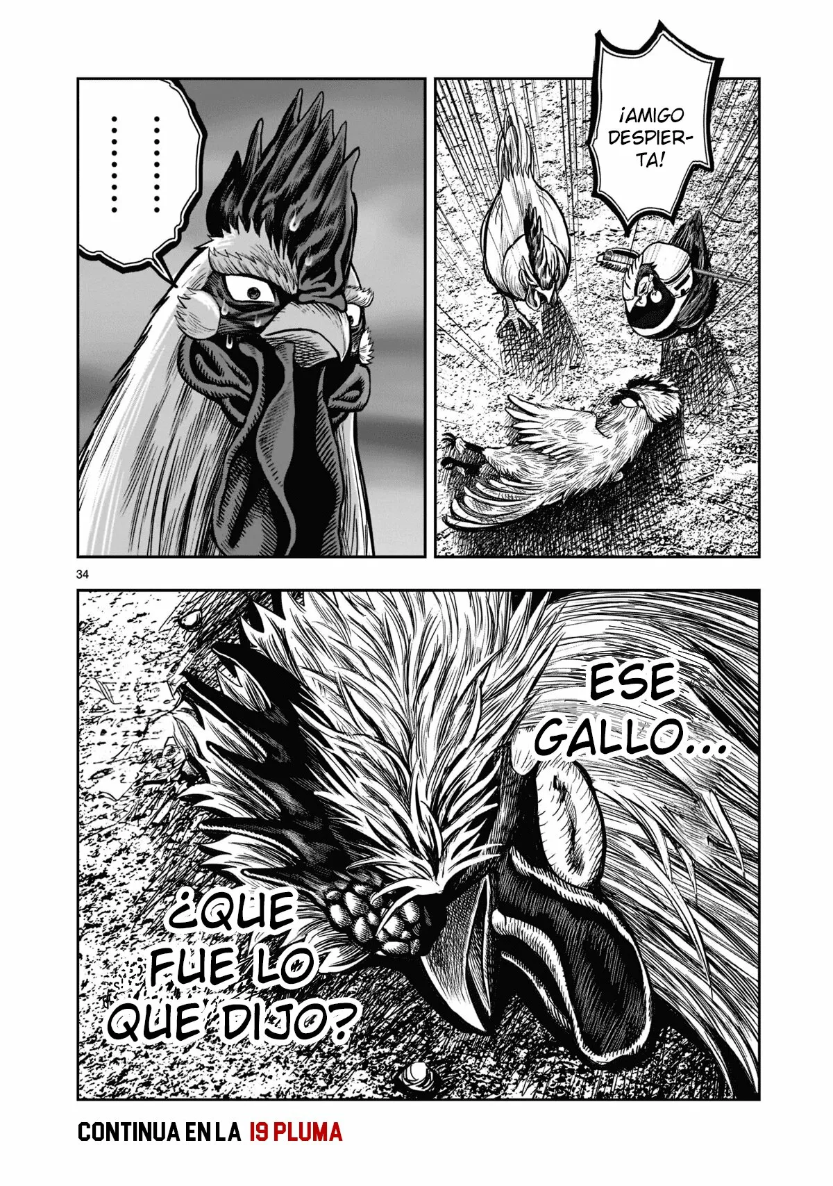 Niwatori Fighter Capítulo 18 - Page 35