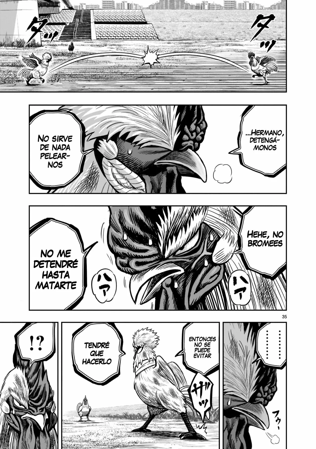 Niwatori Fighter Capítulo 19 - Page 36