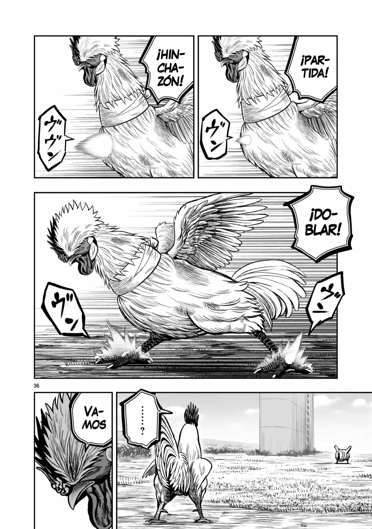 Niwatori Fighter Capítulo 19 - Page 37