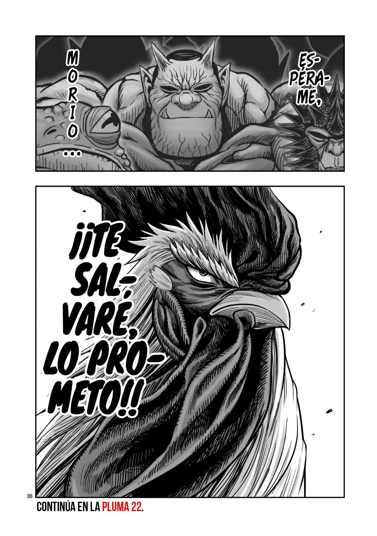 Niwatori Fighter Capítulo 21 - Page 37
