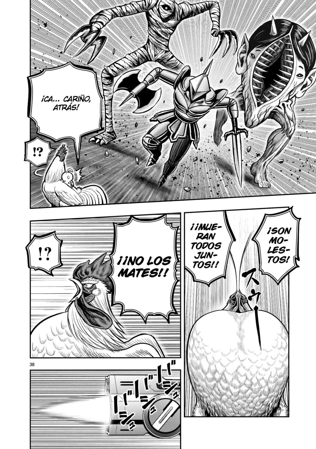 Niwatori Fighter Capítulo 22 - Page 36