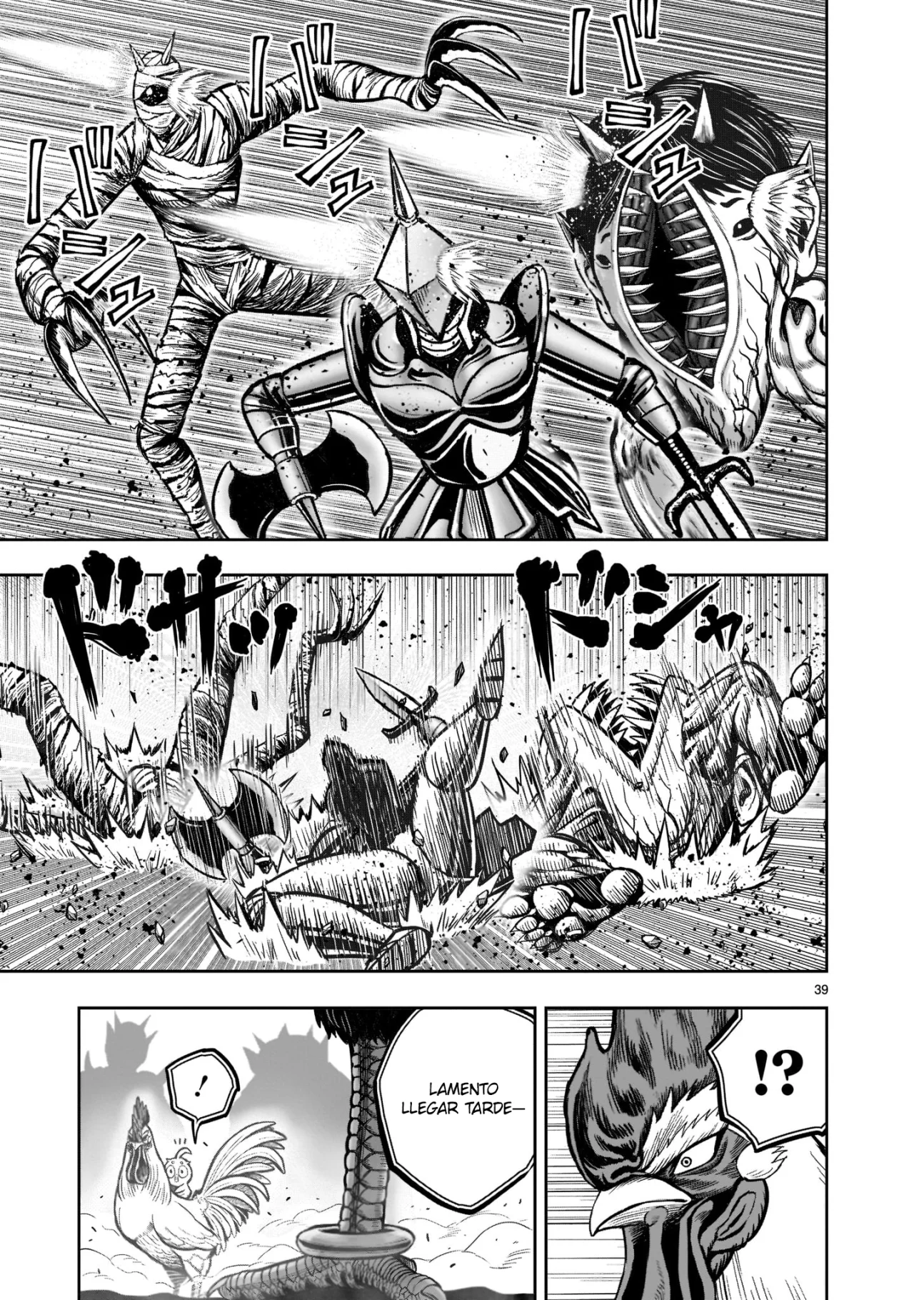 Niwatori Fighter Capítulo 22 - Page 37