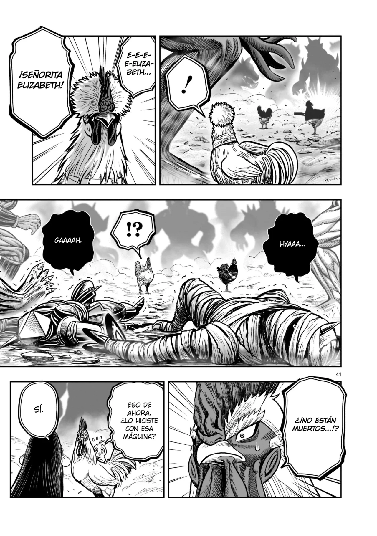 Niwatori Fighter Capítulo 22 - Page 39