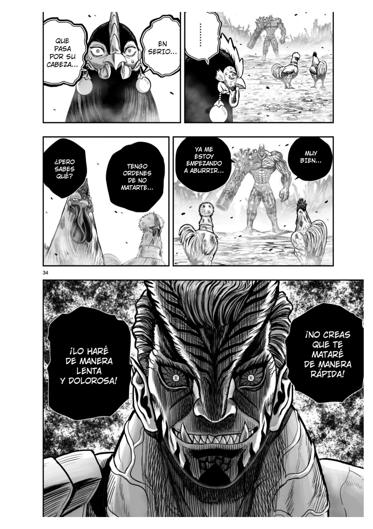 Niwatori Fighter Capítulo 24 - Page 37