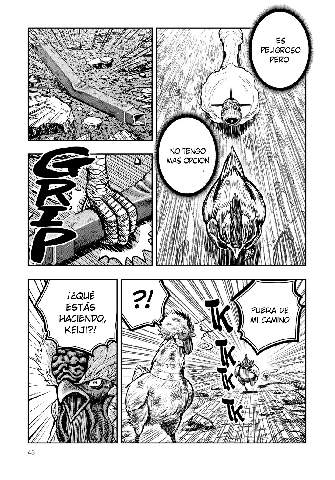 Niwatori Fighter Capítulo 25 - Page 45