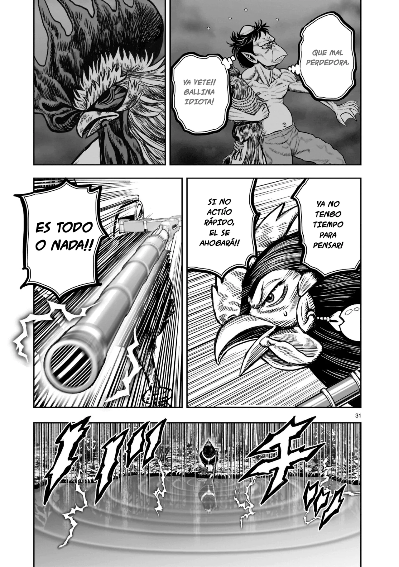 Niwatori Fighter Capítulo 29 - Page 35