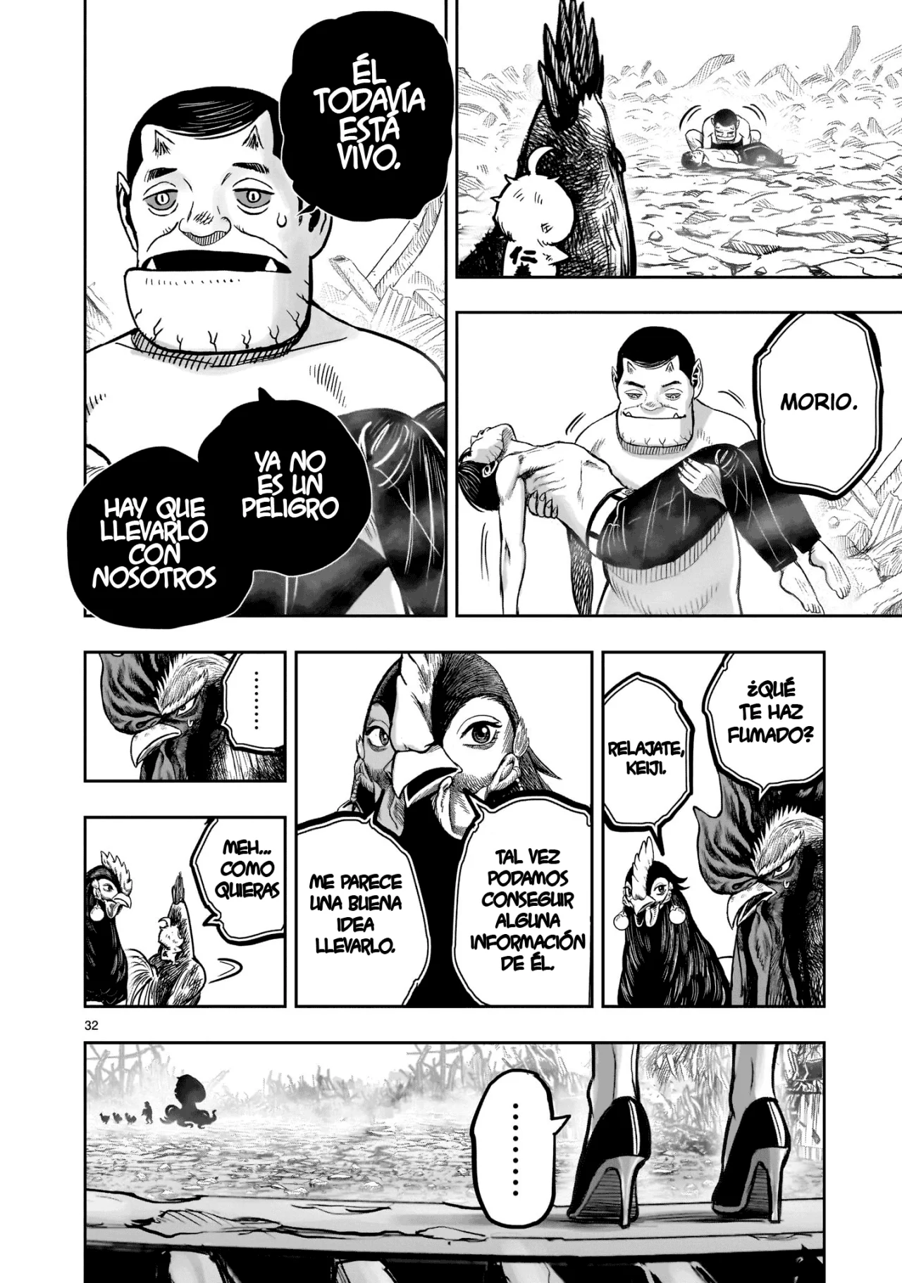 Niwatori Fighter Capítulo 30 - Page 36