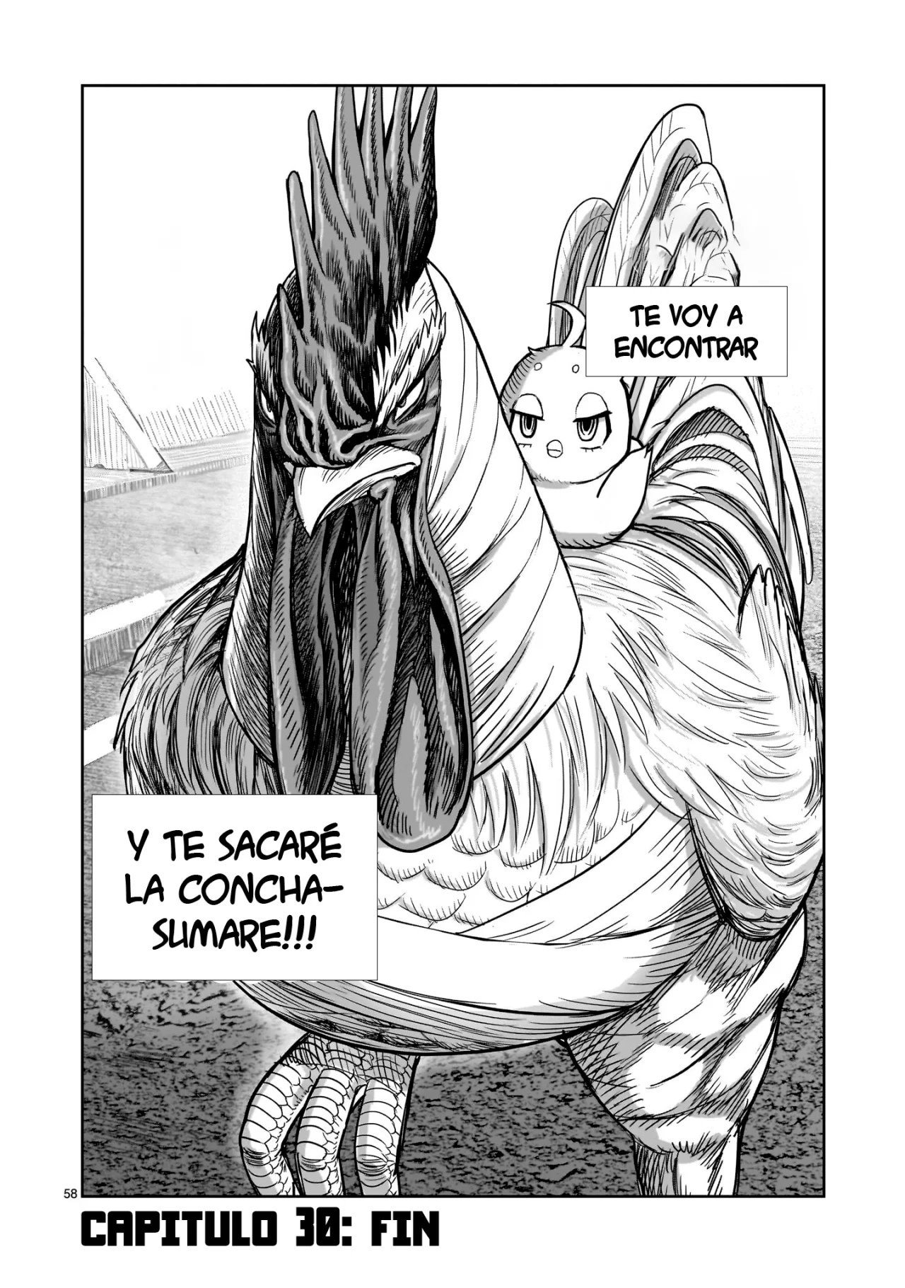 Niwatori Fighter Capítulo 30 - Page 61