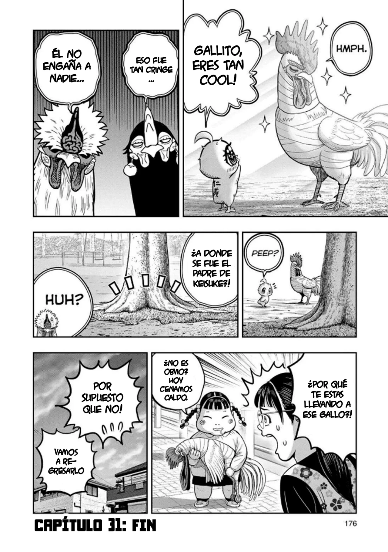 Niwatori Fighter Capítulo 31 - Page 36