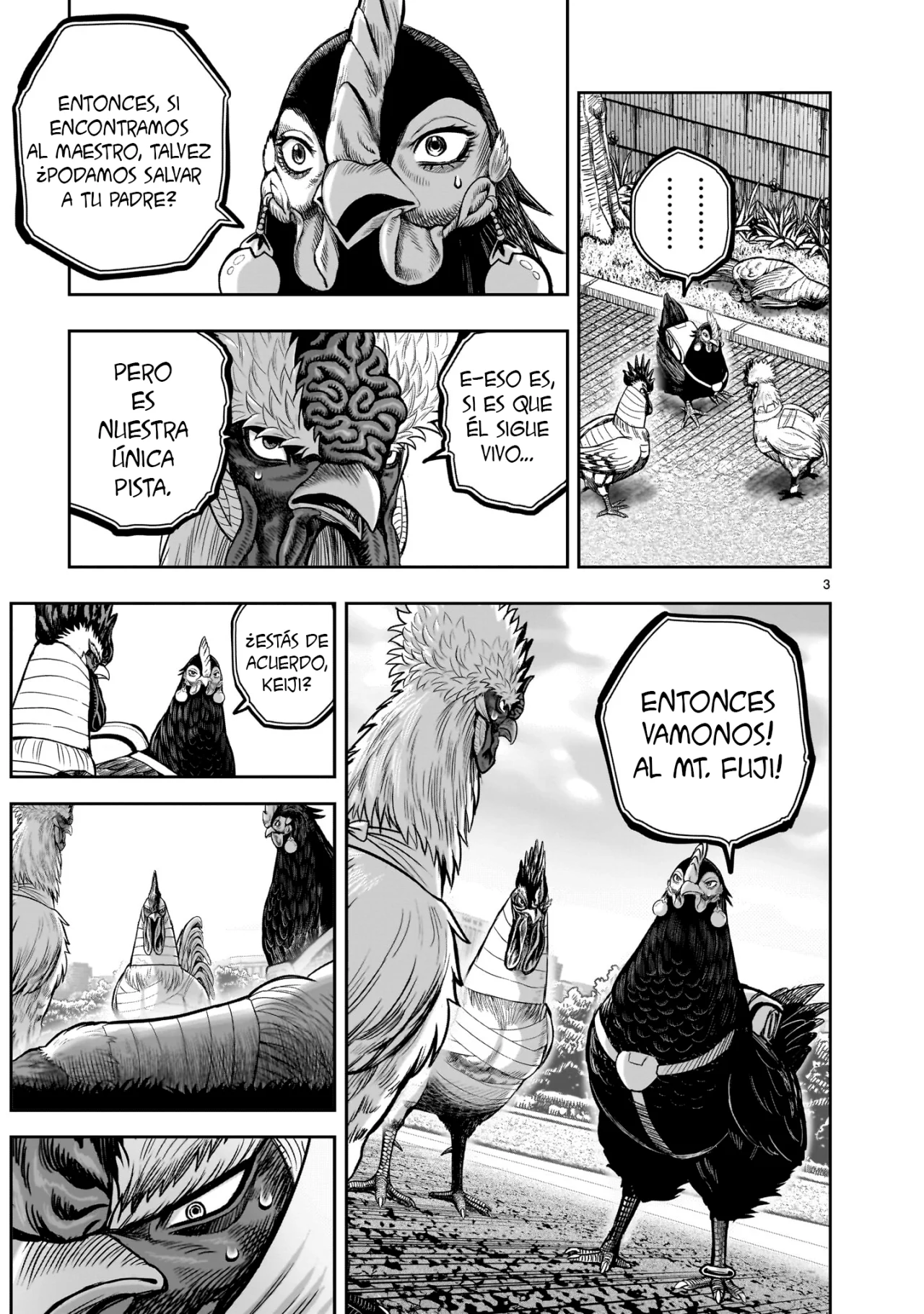Niwatori Fighter Capítulo 35 - Page 7
