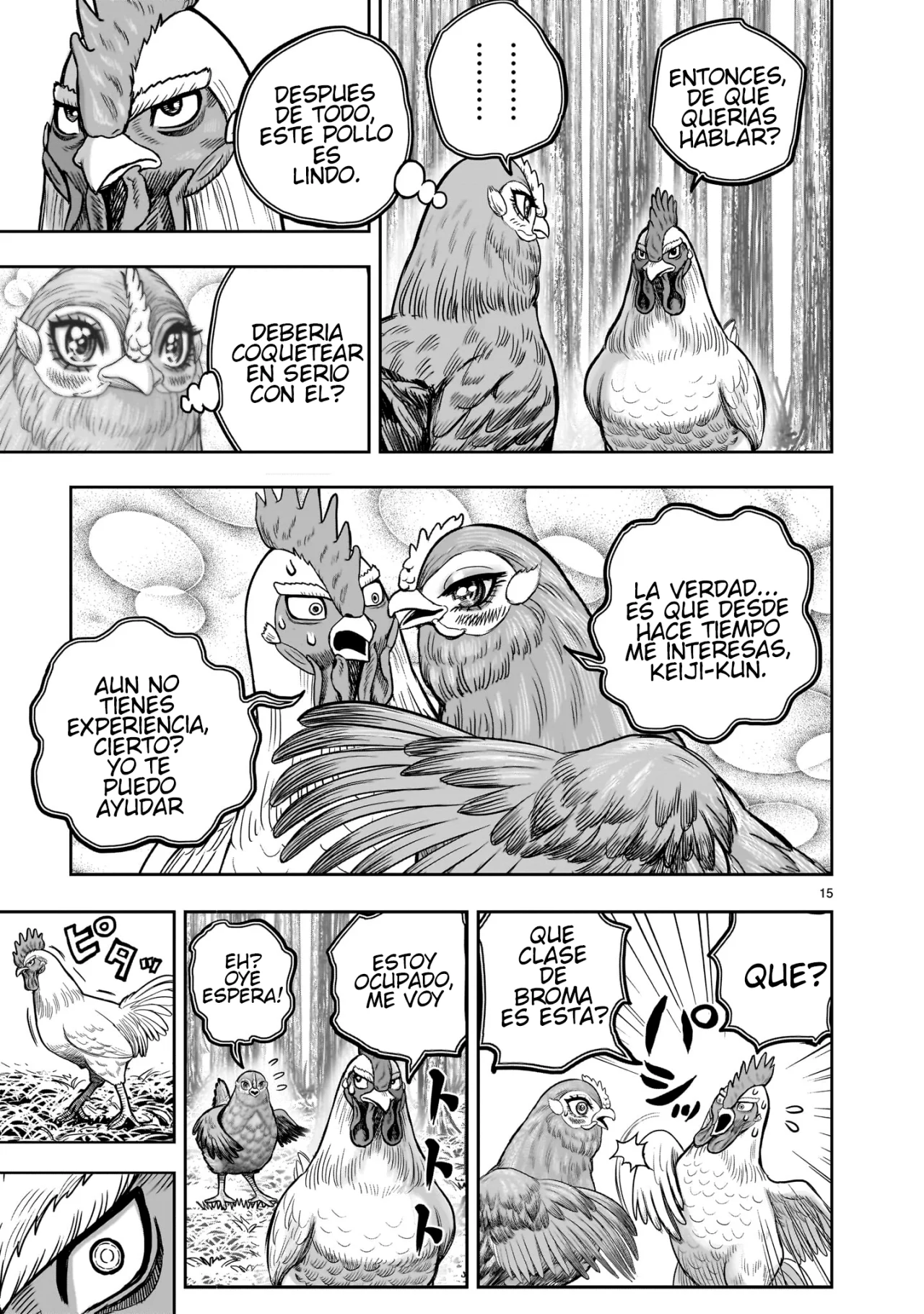 Niwatori Fighter Capítulo 36.5 - Page 19