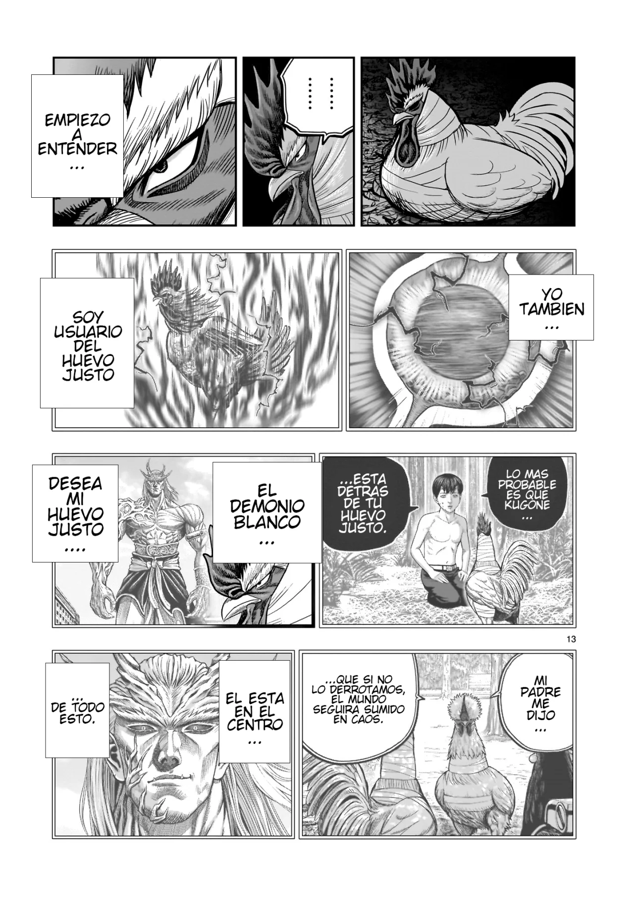 Niwatori Fighter Capítulo 37 - Page 17