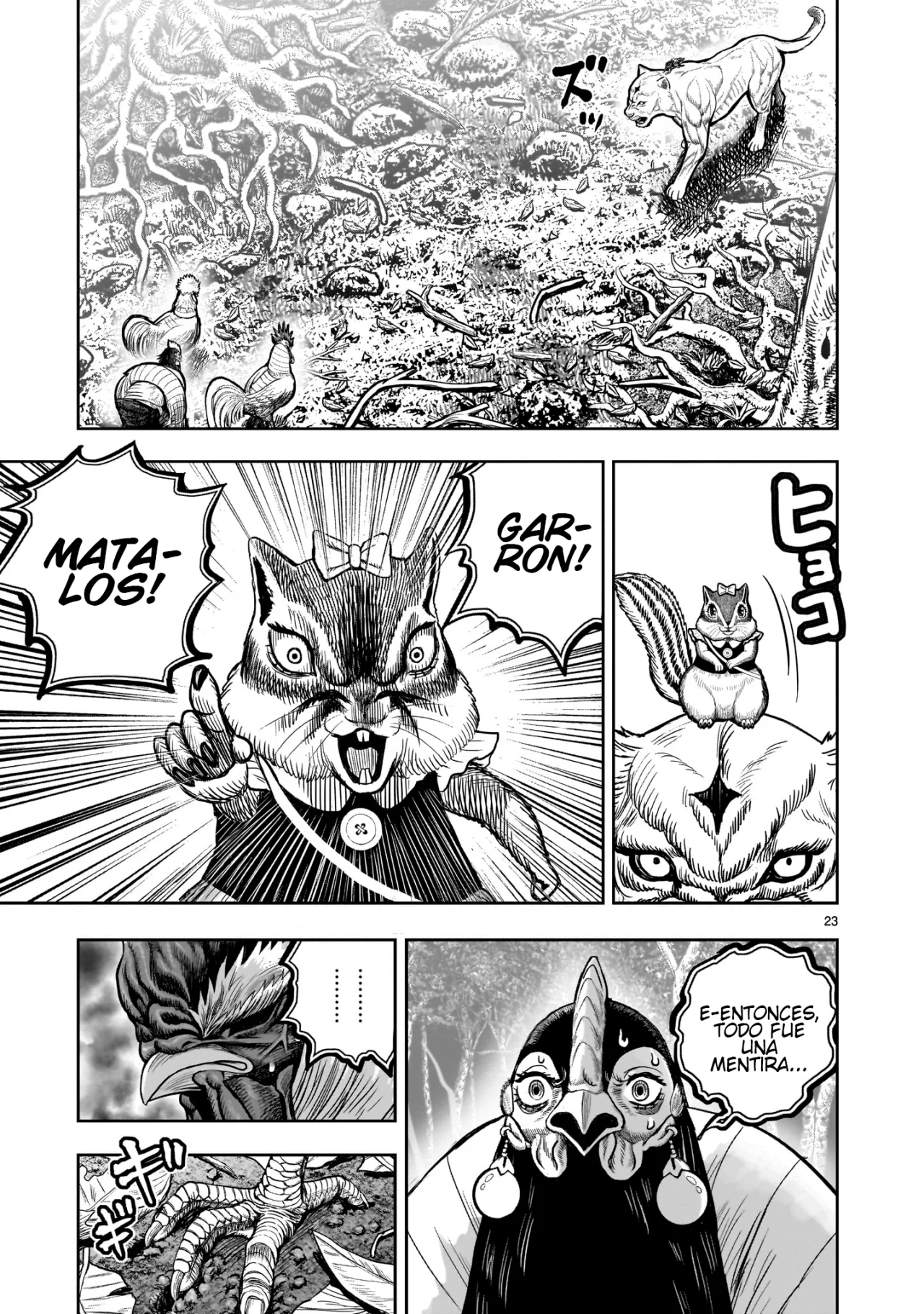 Niwatori Fighter Capítulo 37 - Page 27