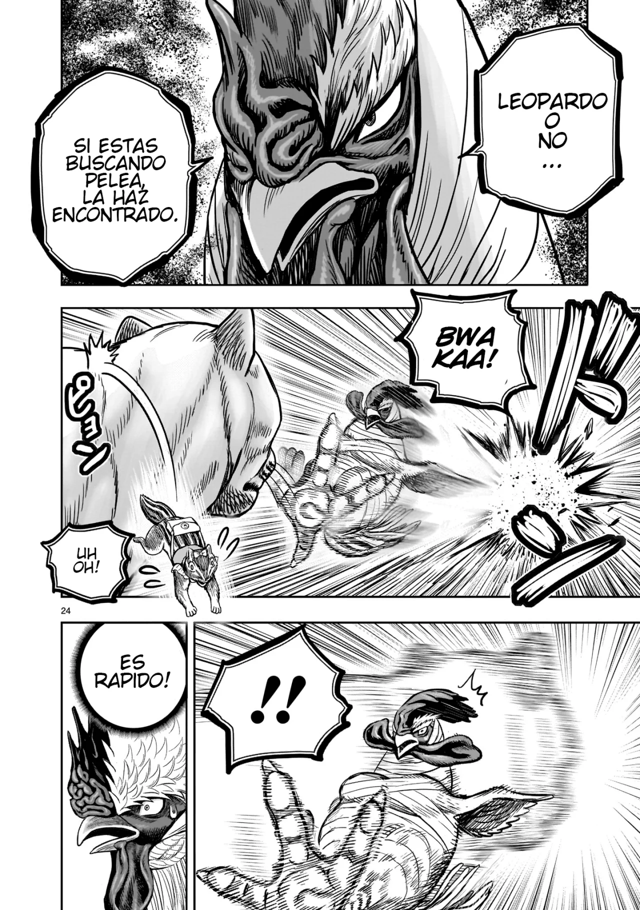 Niwatori Fighter Capítulo 37 - Page 28