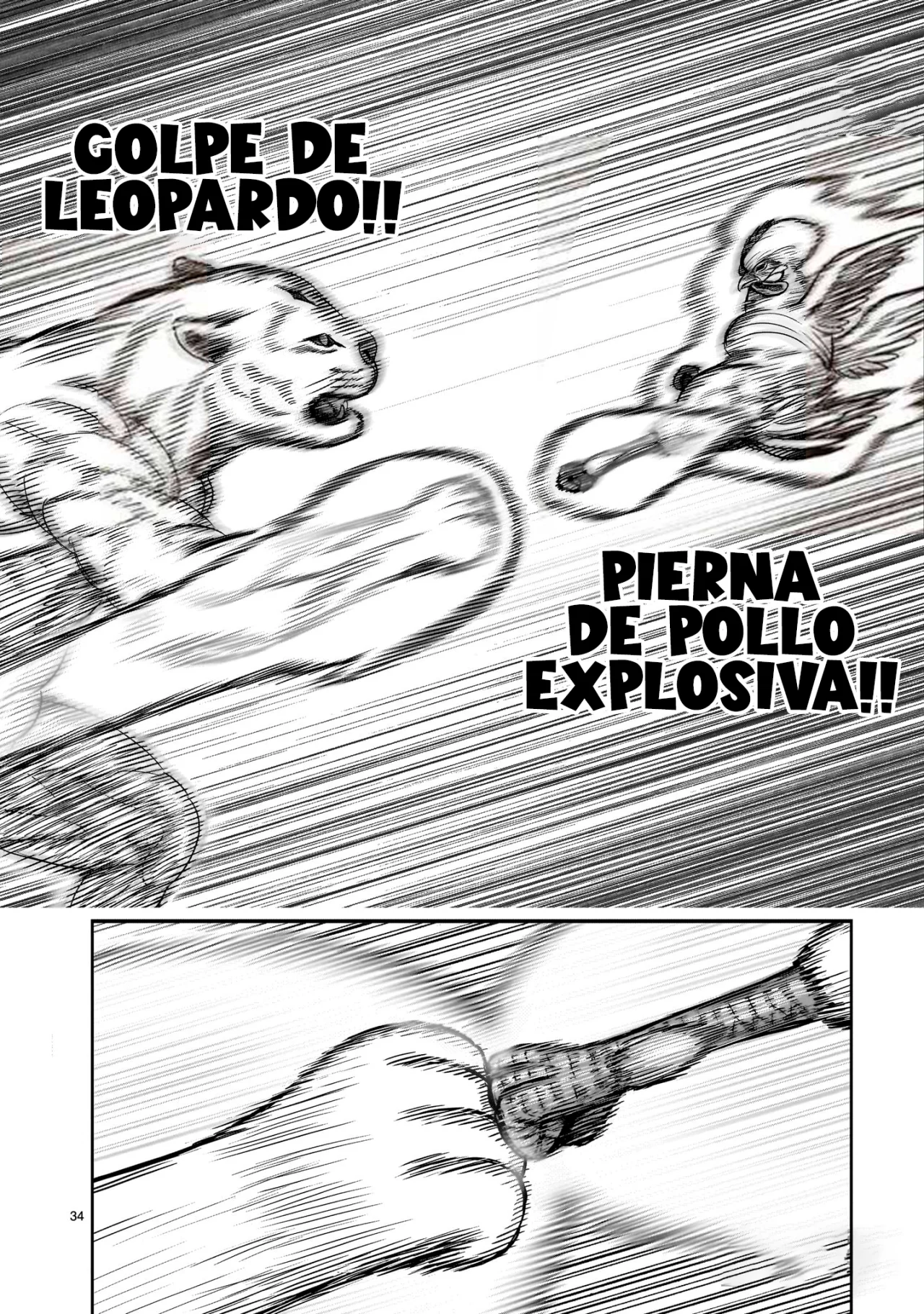 Niwatori Fighter Capítulo 37 - Page 38