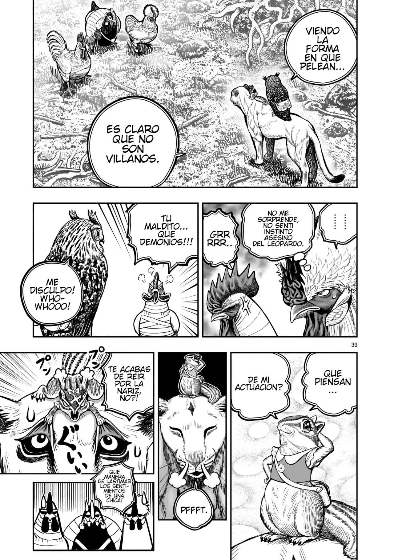 Niwatori Fighter Capítulo 37 - Page 43