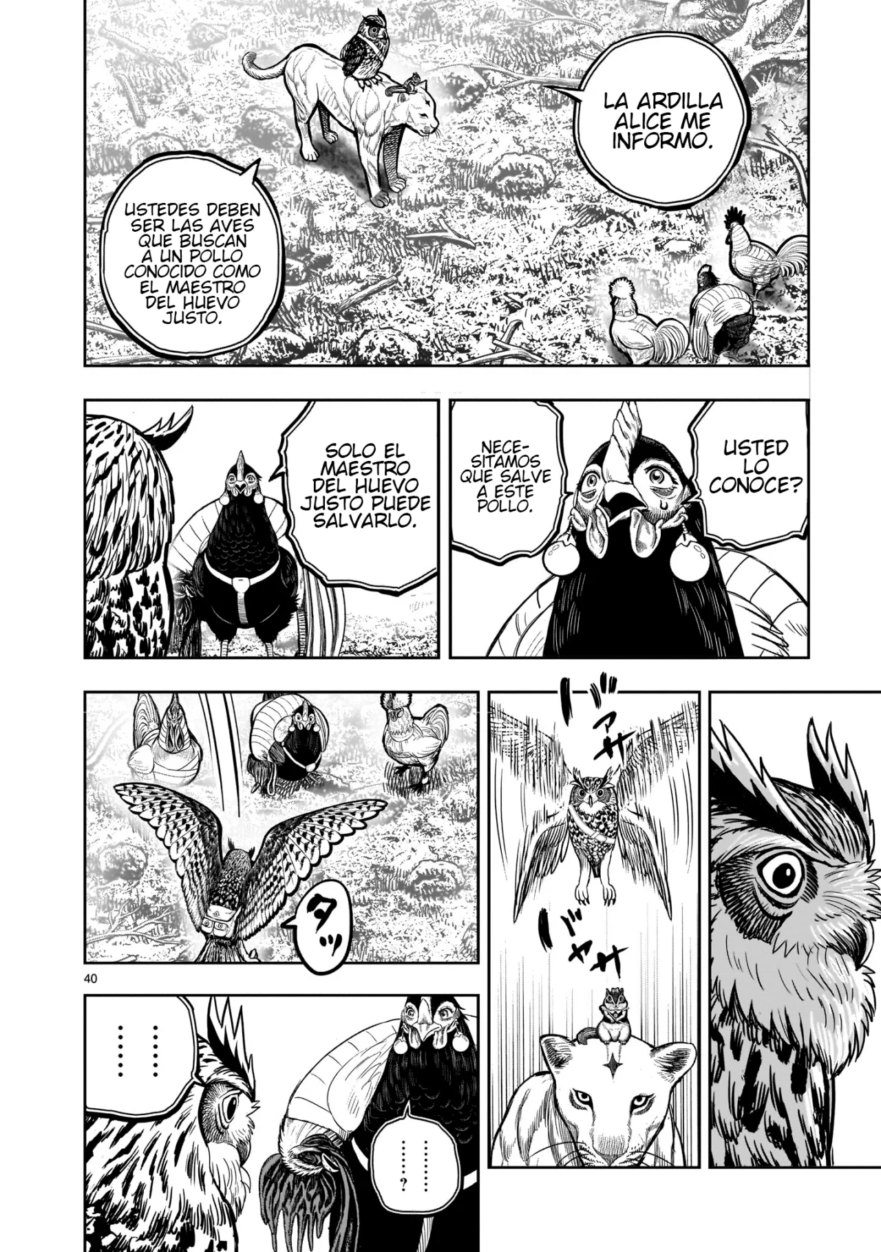Niwatori Fighter Capítulo 37 - Page 44