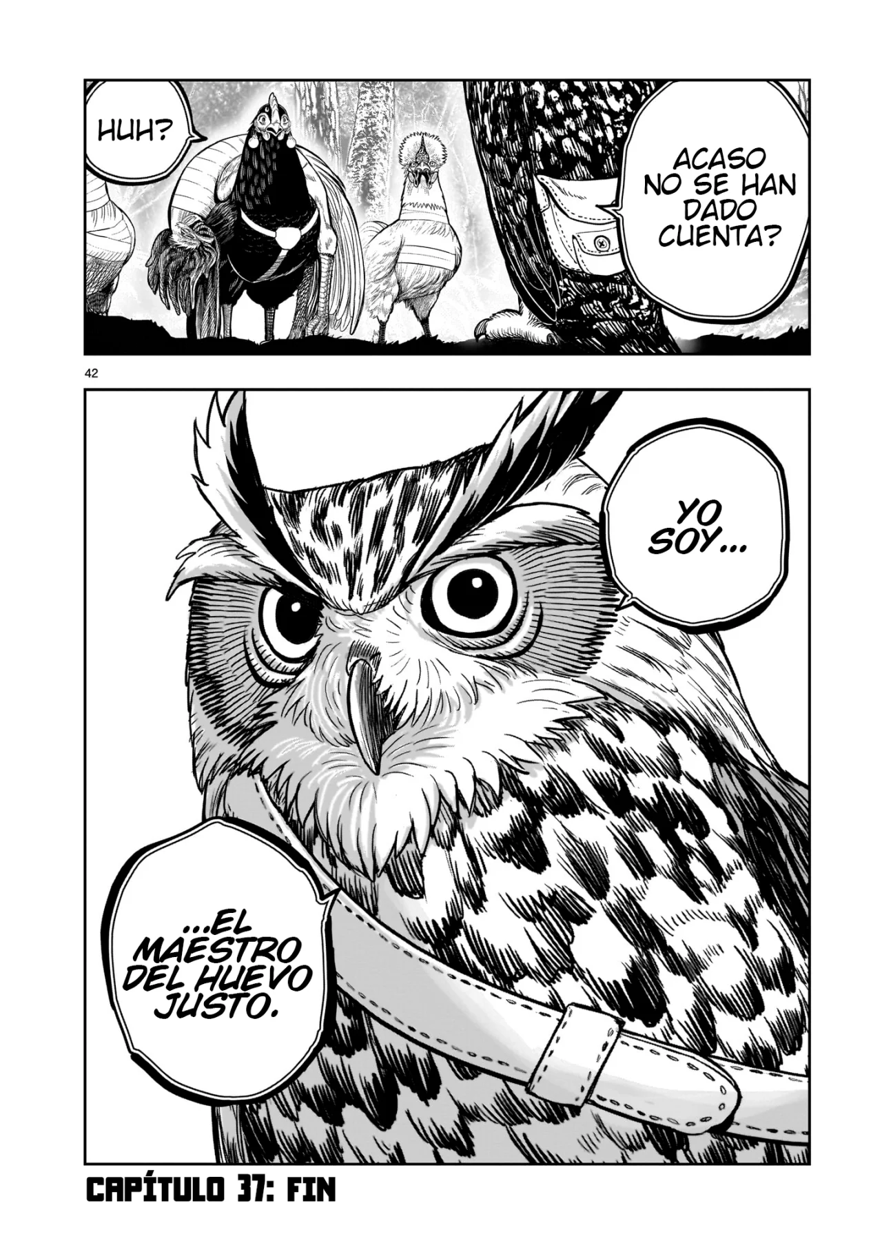 Niwatori Fighter Capítulo 37 - Page 46