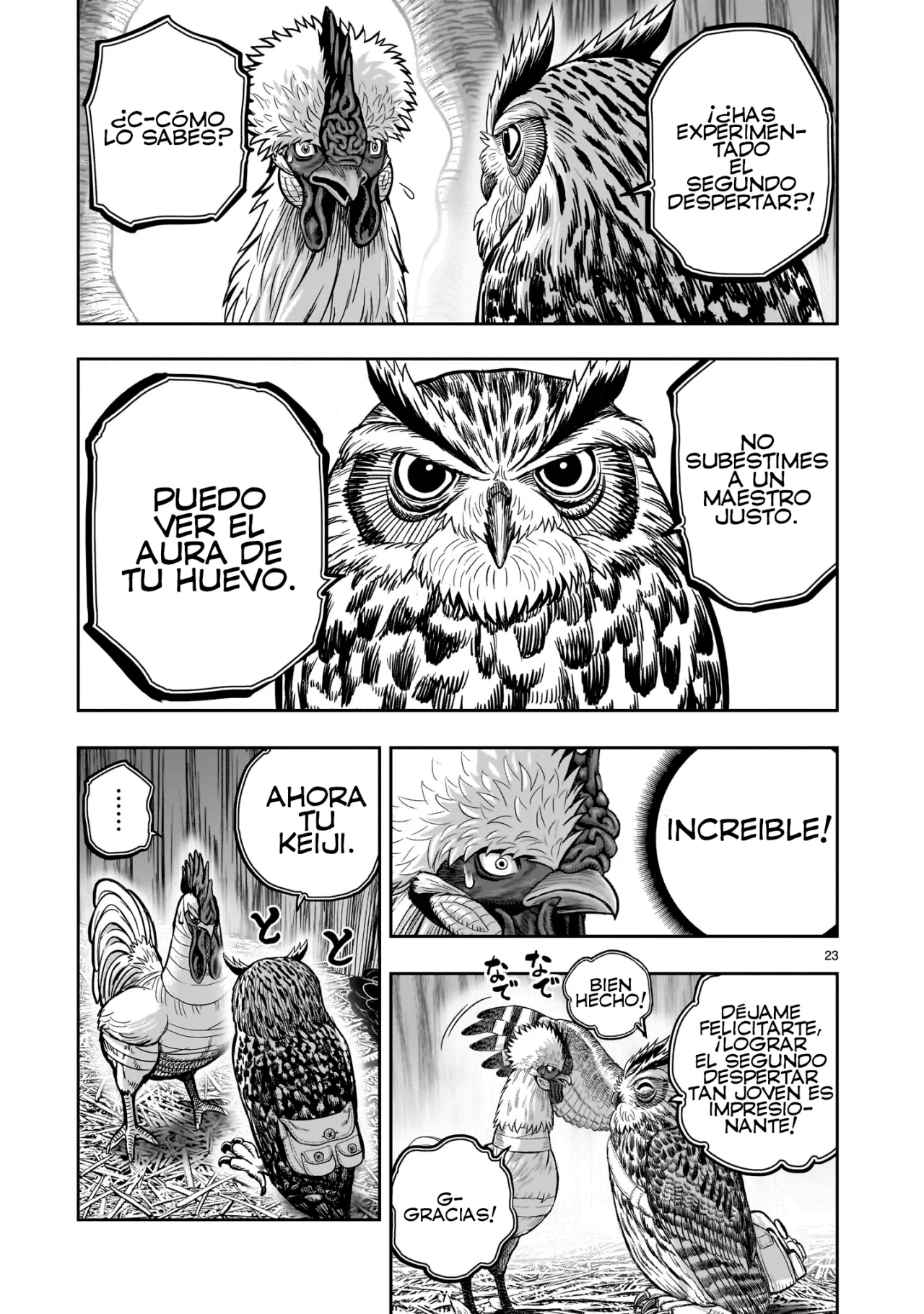 Niwatori Fighter Capítulo 38 - Page 27