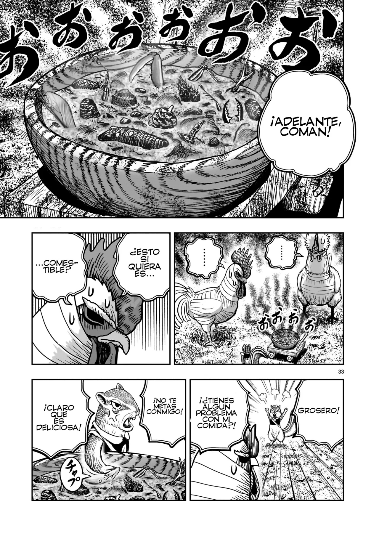 Niwatori Fighter Capítulo 38 - Page 37