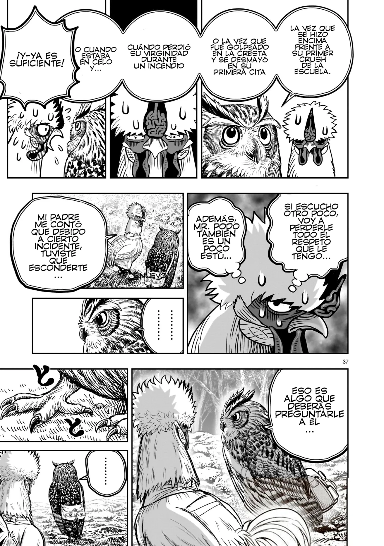 Niwatori Fighter Capítulo 38 - Page 41