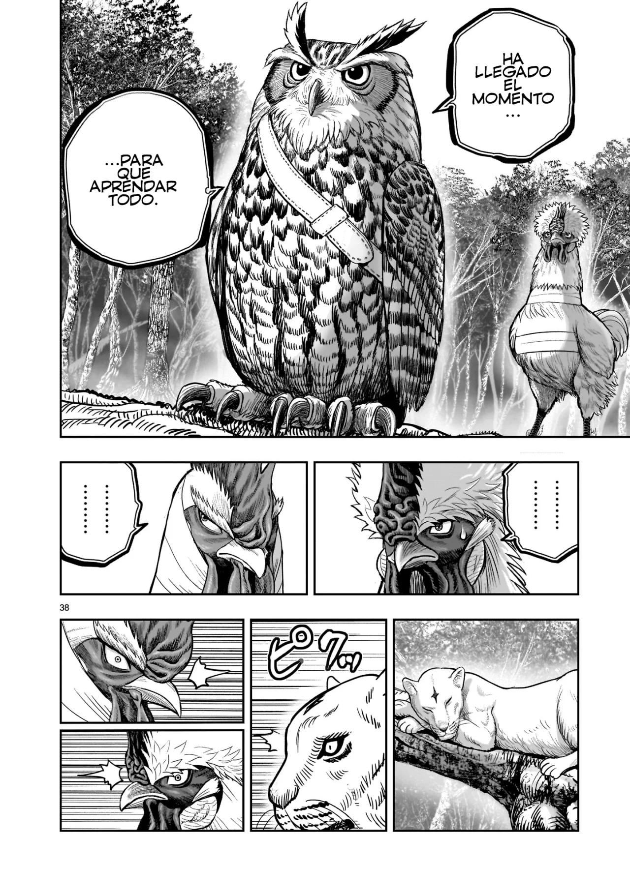 Niwatori Fighter Capítulo 38 - Page 42