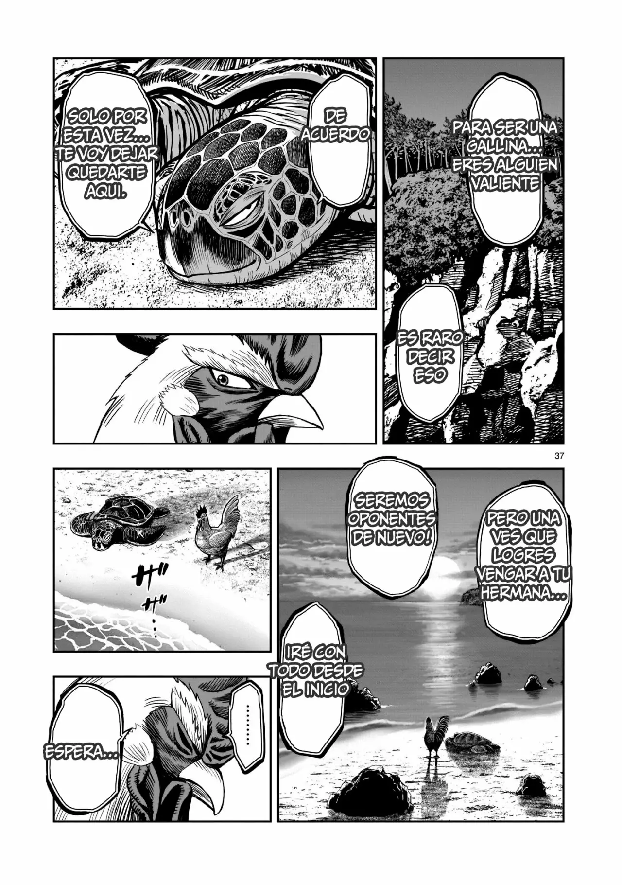 Niwatori Fighter Capítulo 4 - Page 37