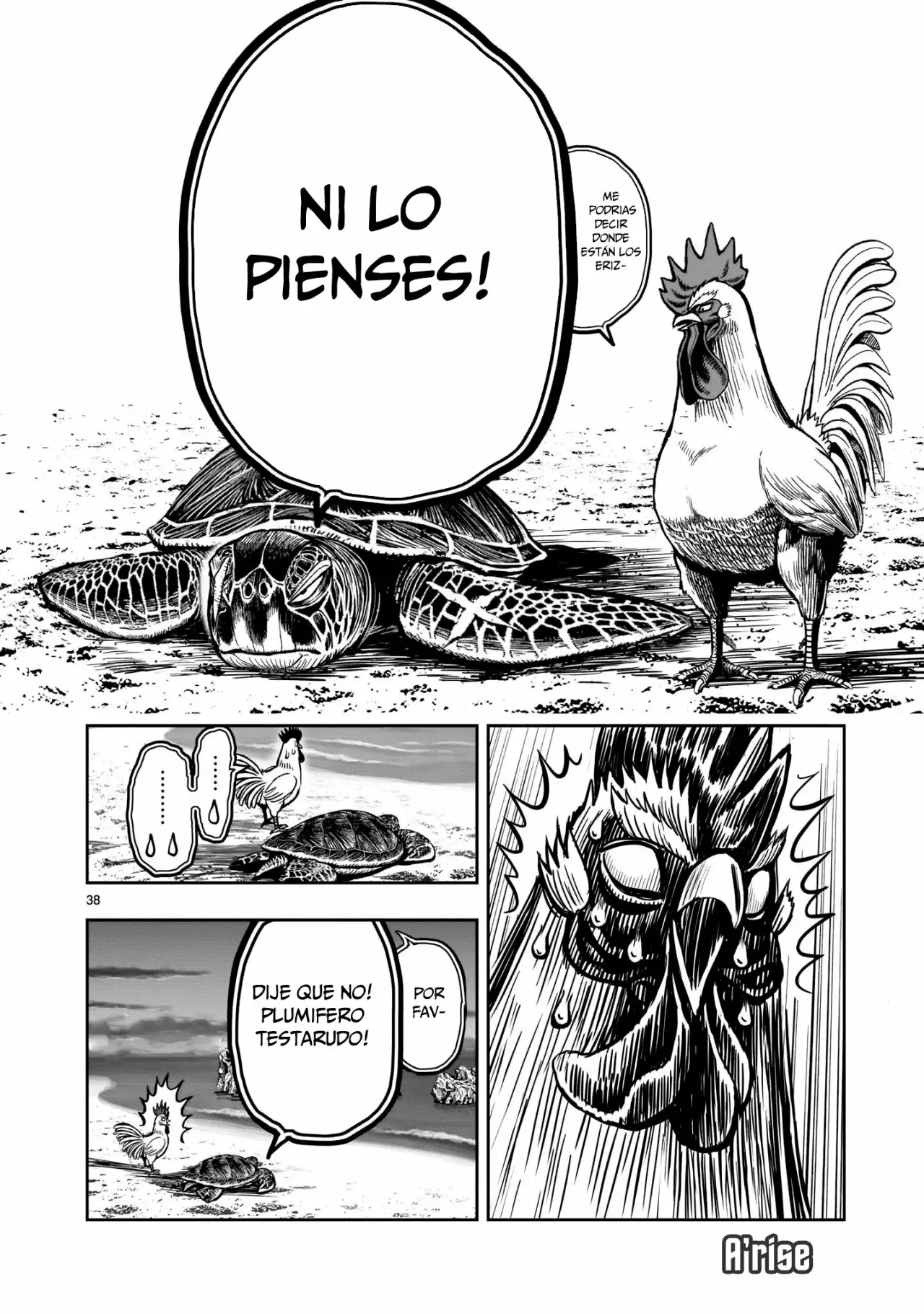 Niwatori Fighter Capítulo 4 - Page 38