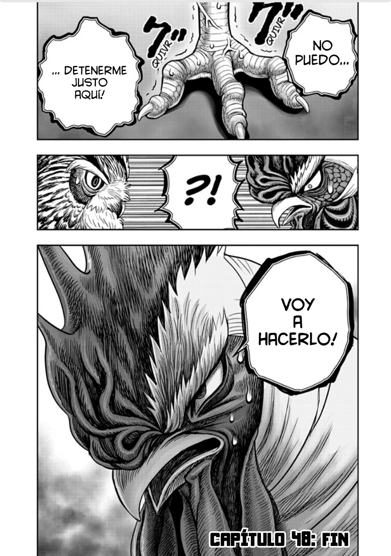 Niwatori Fighter Capítulo 48 - Page 37