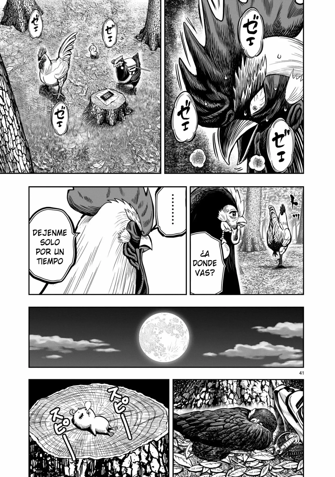 Niwatori Fighter Capítulo 7 - Page 41