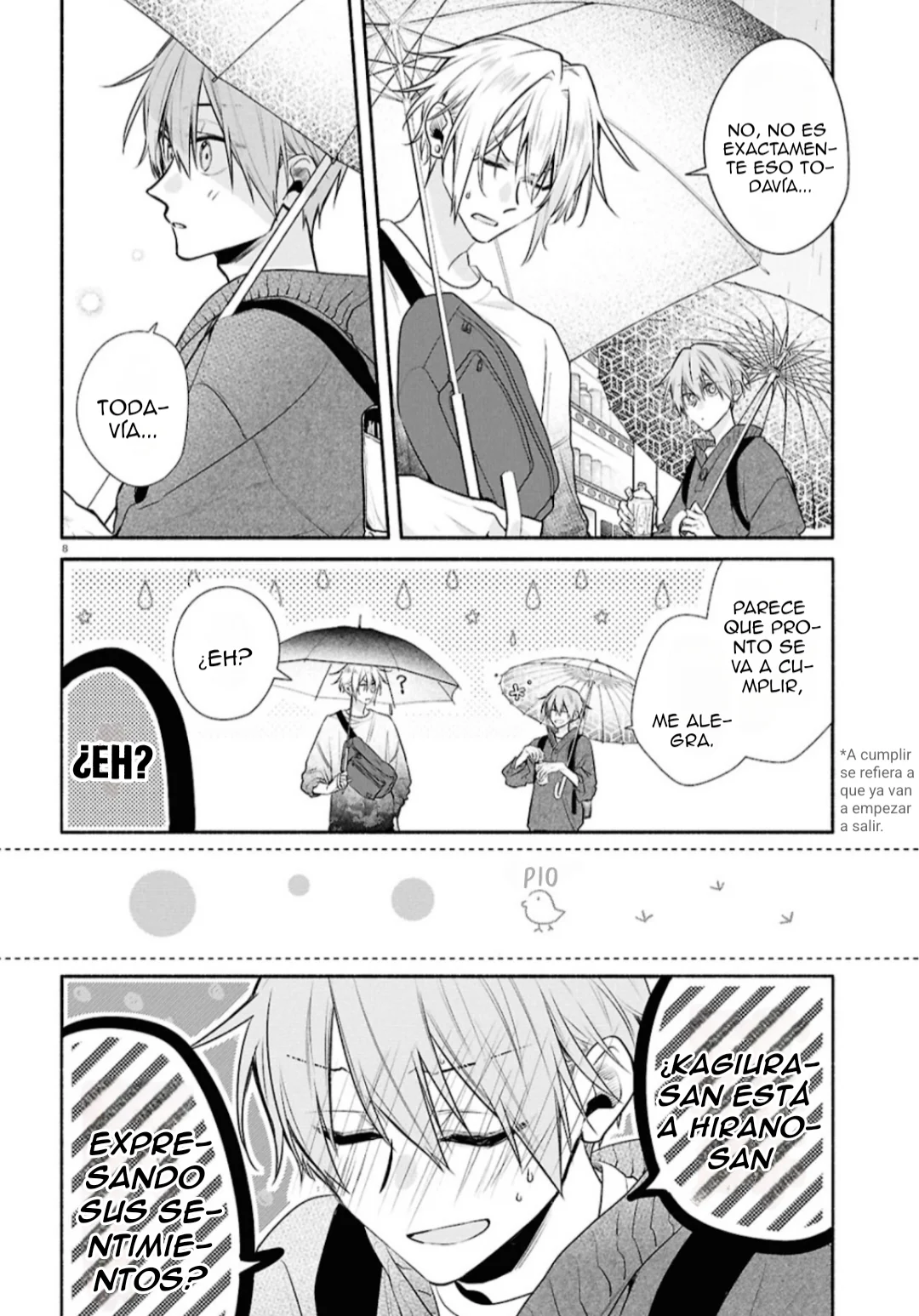 Hirano and Kagiura Capítulo 29 - Page 8