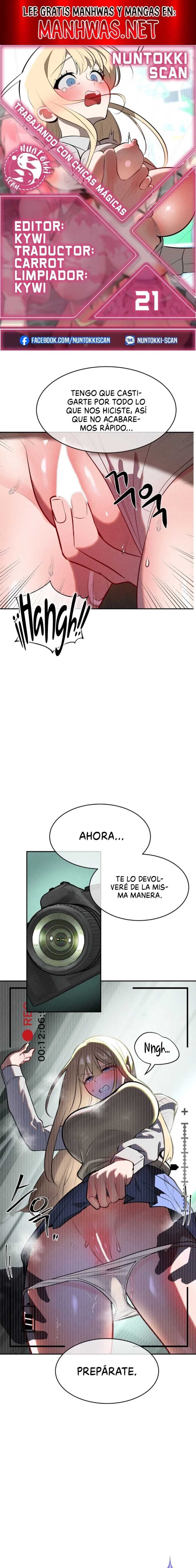 Trabajando con chicas mágicas Capítulo 21 - Page 1