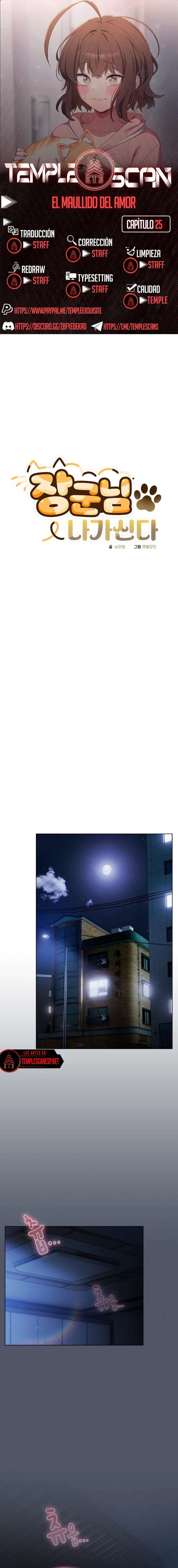 Maullidos de amor Capítulo 25 - Page 1