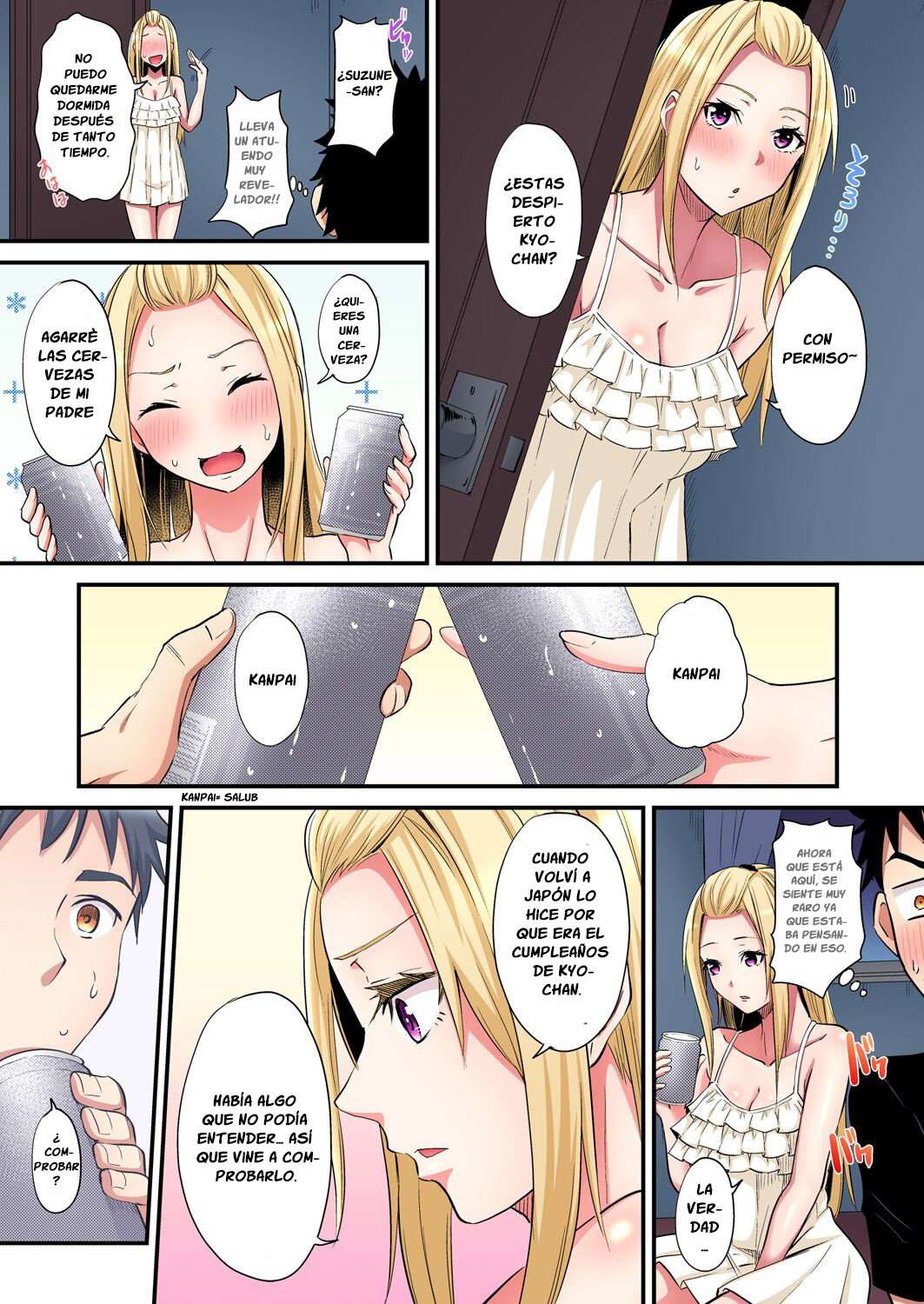 Técnicas sexuales con una mamá gyaru Capítulo 54 - Page 8