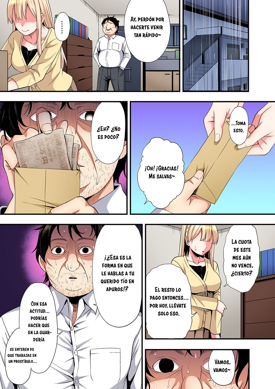 Técnicas sexuales con una mamá gyaru Capítulo 96 - Page 4