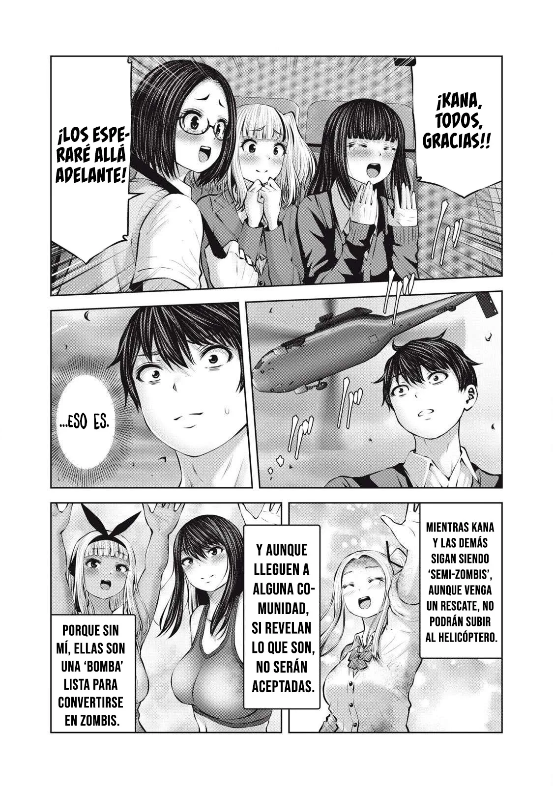 ZOMBIE SEKAI DE HAREM WO TSUKUROU Capítulo 14.1 - Page 14