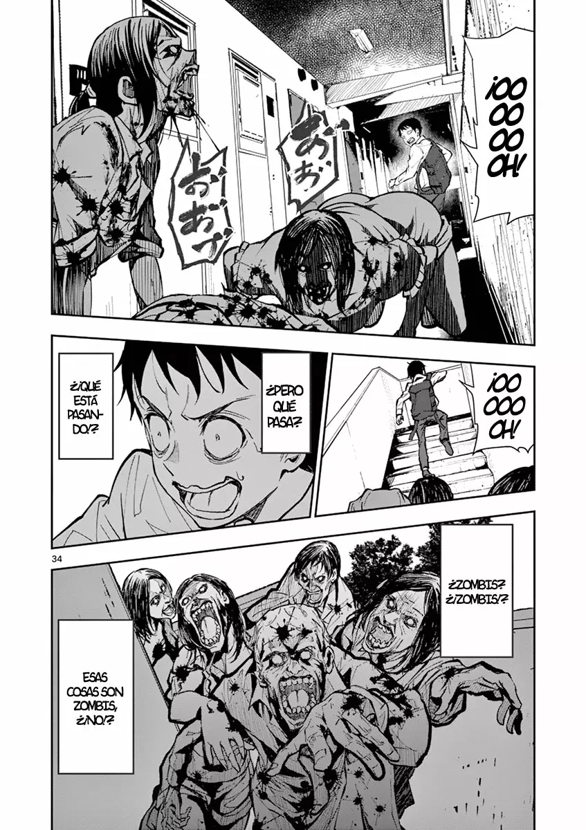 Zom 100: Zombie ni Naru made ni Shitai 100 no Koto Capítulo 1 - Page 34