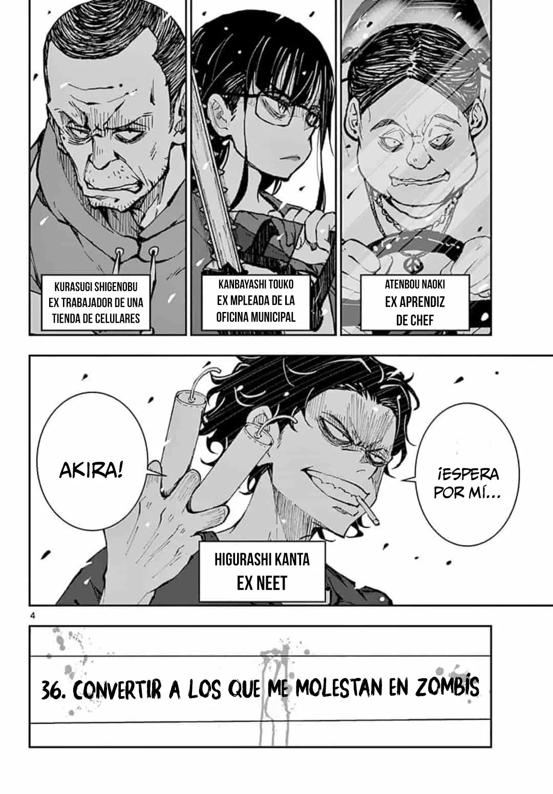 Zom 100: Zombie ni Naru made ni Shitai 100 no Koto Capítulo 17 - Page 4