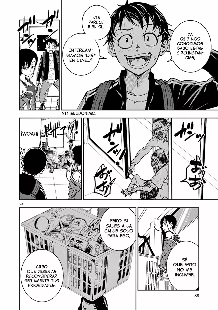 Zom 100: Zombie ni Naru made ni Shitai 100 no Koto Capítulo 2 - Page 24