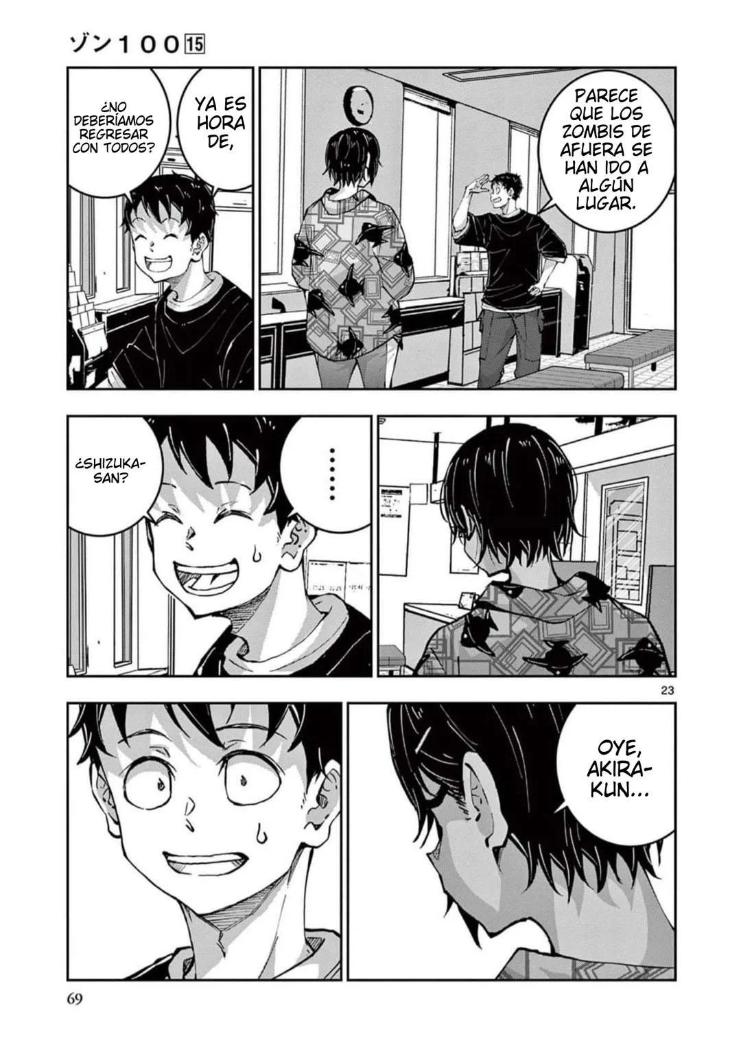 Zom 100: Zombie ni Naru made ni Shitai 100 no Koto Capítulo 56 - Page 24